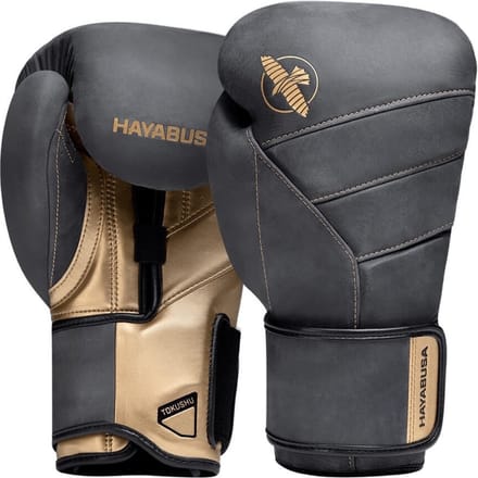 Hayabusa T3 LX Bokshandschoenen - Obsidian / Goud 14 oz