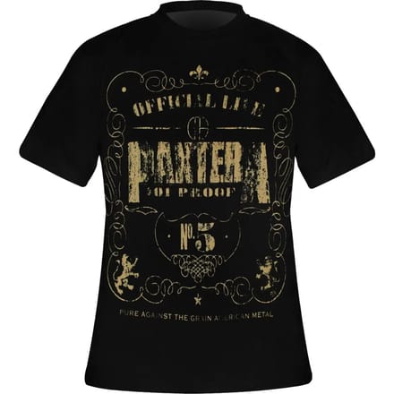 Pantera - 101 Proof Heren T-shirt - M - Zwart
