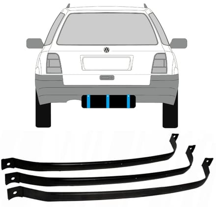 Brandstoftank klemmen voor Volkswagen Golf 3 1991-1998 / COMBI