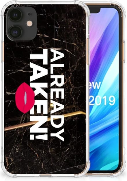 Apple iPhone 11 Telefoonhoesje met tekst Already Taken Black
