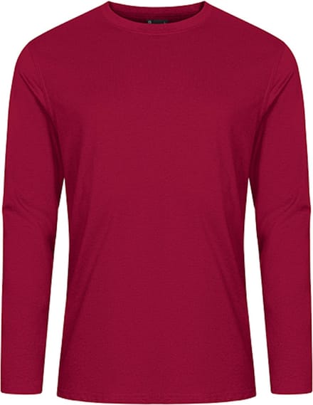 EXCD Men´s T-Shirt Long Sleeve CD4097 - Granat - M