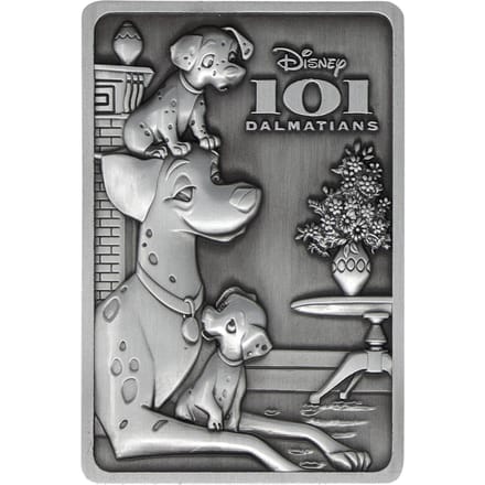 FaNaTtik 101 Dalmatians - Ingot Limited Edition Verzamelobject - Zilverkleurig