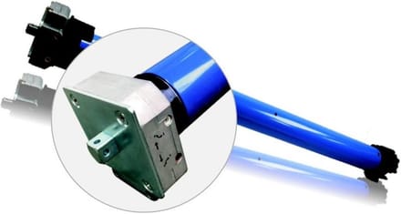 Krachtige Markiesmotor met Mechanische Eindafstelling, 50 Nm