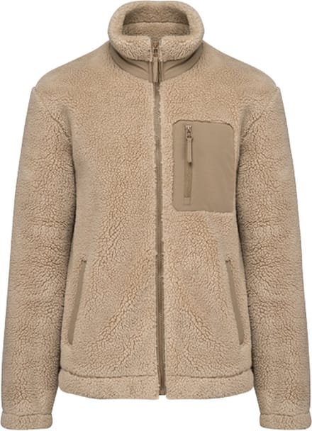 G-TOWN - Sherpa fleece jack van gerecycled polyester – heren outdoormode