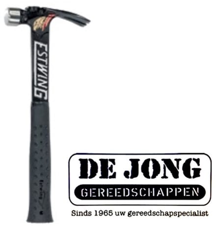 Estwing klauwhamer Ultra Black vinyl greep EB15SR