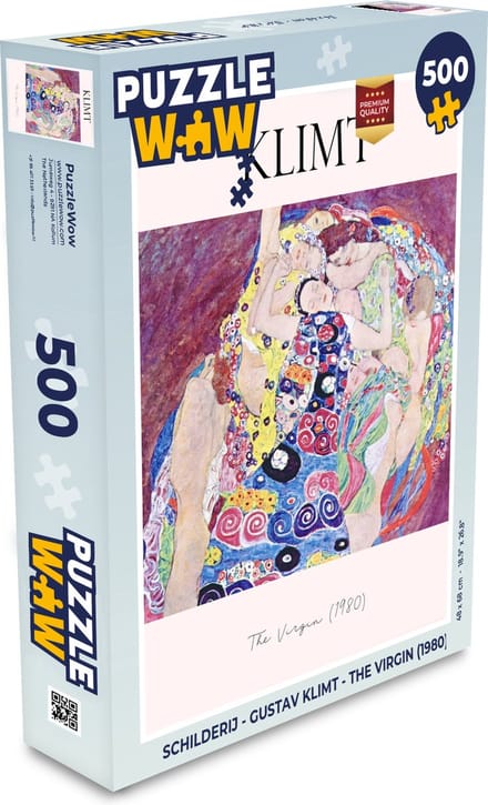 Puzzel Schilderij - Gustav Klimt - The virgin (1980) - Legpuzzel - Puzzel 500 stukjes