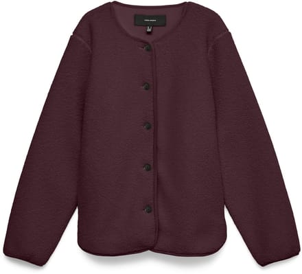 VERO MODA - VMKIMBERLY TEDDY SHORT JACKET EXCL - Dames - Gewatteerde jassen