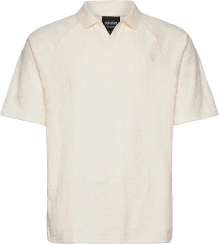 Lyle & Scott Emblem Towelling Polo Shirt