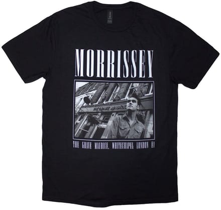 Morrissey - Whitechapel Heren T-shirt - S - Zwart