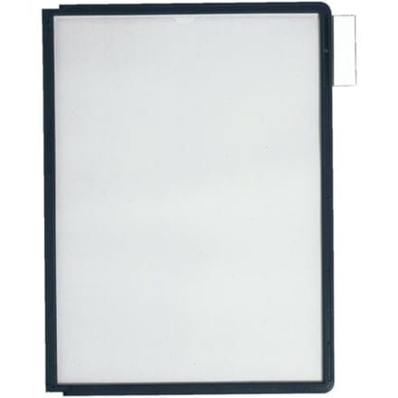 DURABLE lijsten voor SHERPA® lijstsystemen, polypropyleen, DIN A4, 5/VE Zwart