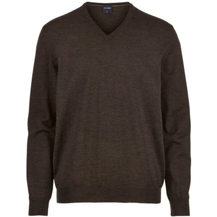OLYMP Casual Breisel, Zwart-Bruin
