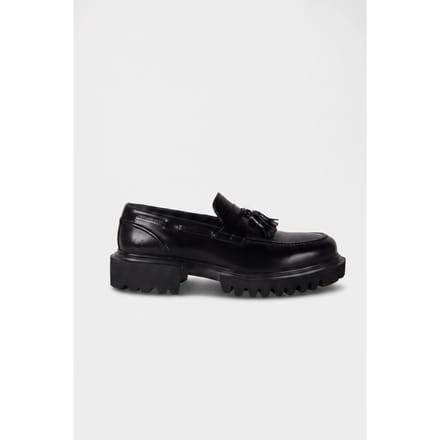 AllSaints Vine Loafer Black Größe: 46 | Loafer Outlet | Herren | Schwarz