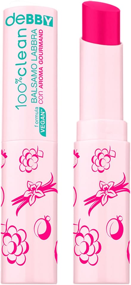Debby 100% Clean Lip Balm 03, Raspberry
