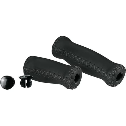 San Marco Handvat Leer Zwart 130mm/90mm Per Paar