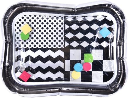Water Inflatable Mat Contrast Black And White Patterns 65cm X 50cm
