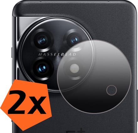 Camera Lens Protector - 2 Stuks - Geschikt voor OnePlus 11 - Camera Screenprotector - Gehard Glas - Beschermglas - Tempered Glass - Screen Protector