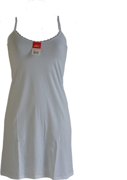 J&C dames onderjurk 5841 - maat XXL - wit