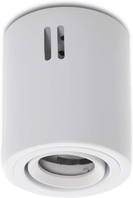 Zwarte Wandlamp GU10 Zonder Lamp Opbouwspots