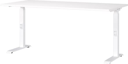Bureau Galileo Wit - 160x80cm - Hoogte 91 cm - In hoogte verstelbaar