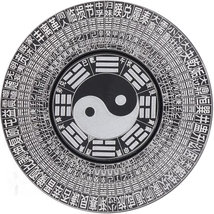 Tai Chi Spinner Metalen Kompas Stressverlichting Decompressie Sensorisch Handheld Stil Bureau Speelgoed 6cm gray