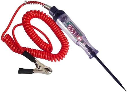 Auto testlamp - Digitale tester - Spanning meten - Digitaal display - 3-48V 5-120V - Zwart