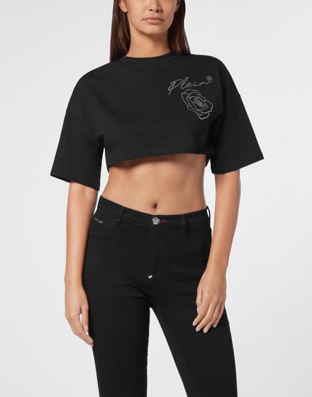 T-Shirt Ronde Hals Roses