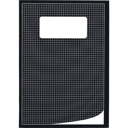 Schrift Qbasic A4 ruit 5mm 80blz 70gr assorti
