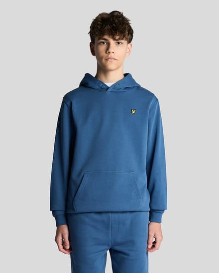 Lyle & Scott - Jongens sweater - Maat 10/11 - Jongens - blauw -