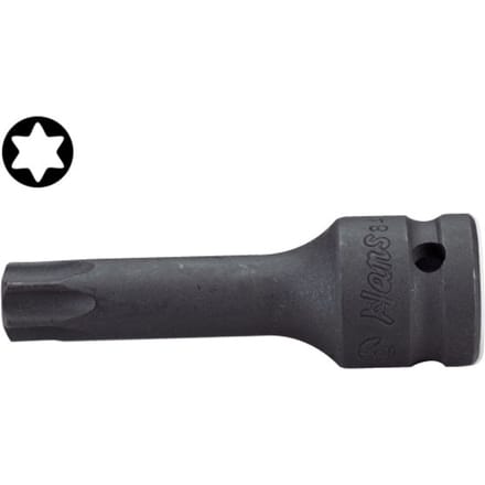 TORX slagmoerdoos HANS 1/2 inch T80, Lengte 60mm