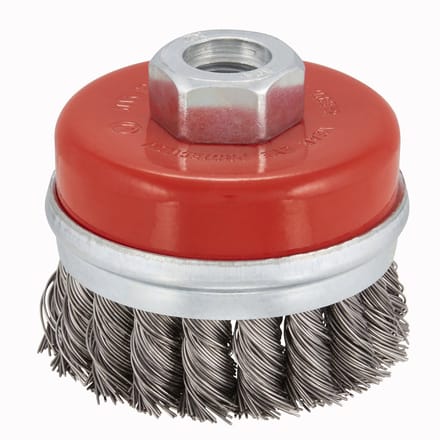 Irwin Serie - Staalborstel - 70mm - Conisch - M14 Bevestiging