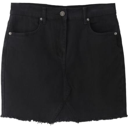 Forplay Minirok - Helena - M tot 3XL - voor Vrouwen - zwart