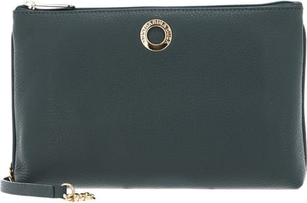 MANDARINA DUCK Leren Schoudertas Mellow Leather Crossover Bag Dark Forest Groen