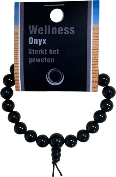 Onyx powerbead armband + kaart