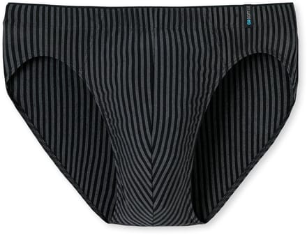 Schiesser Long Life Soft Heren Mini Slip Onderbroek - blauw zwart