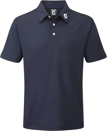 Stretch Pique Polo shirt - Navy