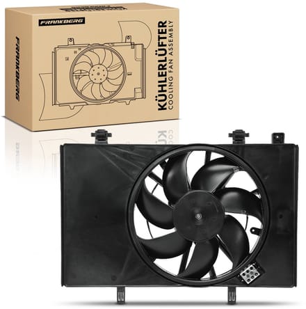 Frankberg 1x Motorkoeler Enkelvoudige ventilator