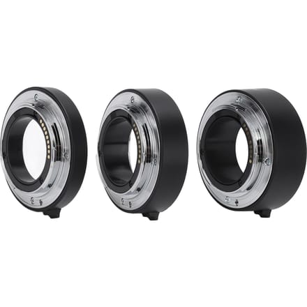 Autofocus Macro Verlengbuis Ringenset Lensadapter 10mm 16mm 21mm voor EOS M Mount Camera gray