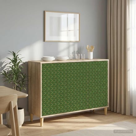 vidaXL - Dressoir - GELEEN - Sonoma - 102 - x - 33 - x - 75 - cm - Bewerkt - hout