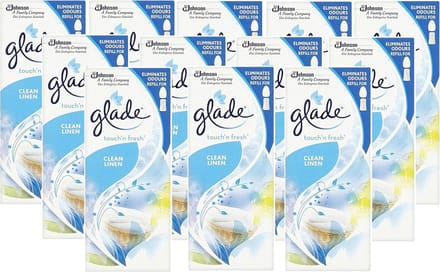 Luchtverfrisser Navullingen Clean Linen 10 ML - Pack van 12