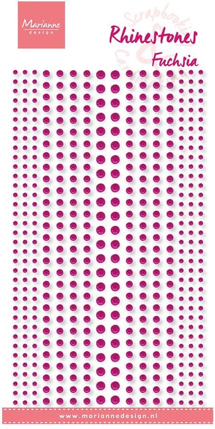 Marianne Design - Rhine stones (plaksteentjes) - Fuchsia - CA3165