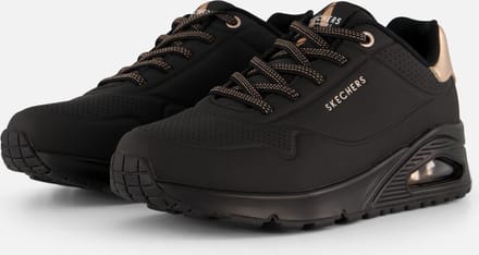Skechers Uno Shimmer Away Sneakers zwart - Dames
