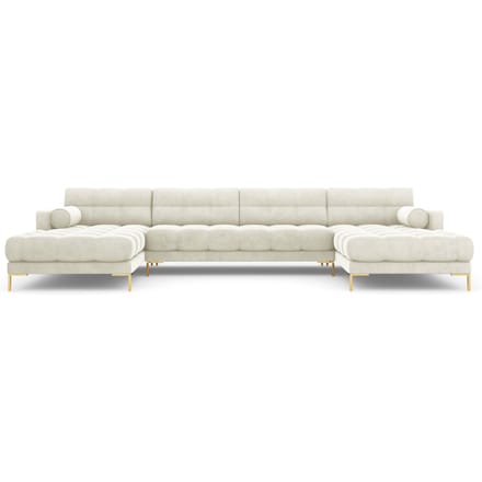 U-hoekbank Bali velvet | Cosmopolitan Design