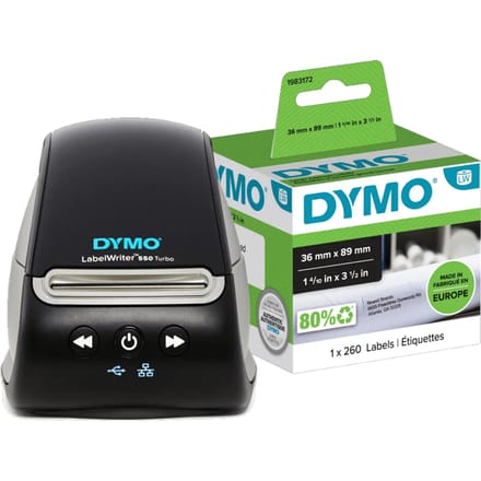 DYMO LabelWriter 550 Turbo + 1 extra label