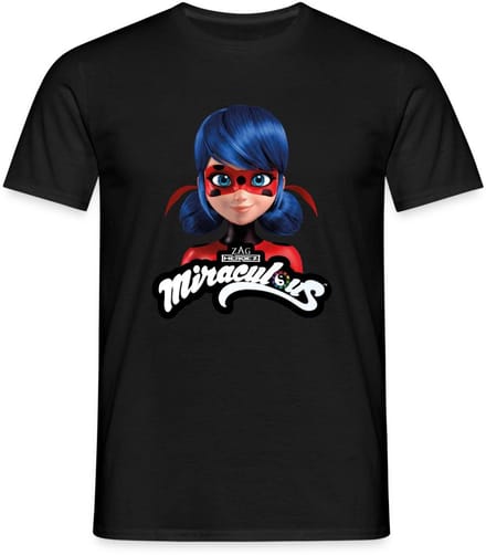 Miraculous Ladybug Met Logo T-Shirt Heren