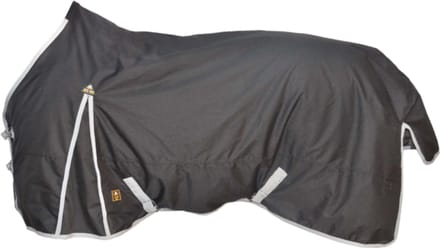 MHS Turnoutdeken Carrera 400 Gram Zwart 160/195 cm