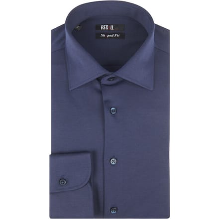 Recall Business Overhemd Donkerblauw Heren