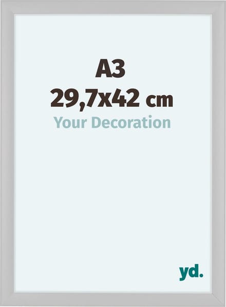 Your Decoration - Fotolijst A3 29,7x42 cm - MDF - Wit Mat - Como