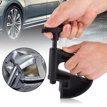 Bandenwisselaar Kraalklem Drop Center Tool Universele velg Pry Wheel Change Helper white