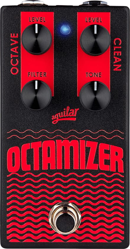 Aguilar Octamizer V2 - Bas octaver - Rood