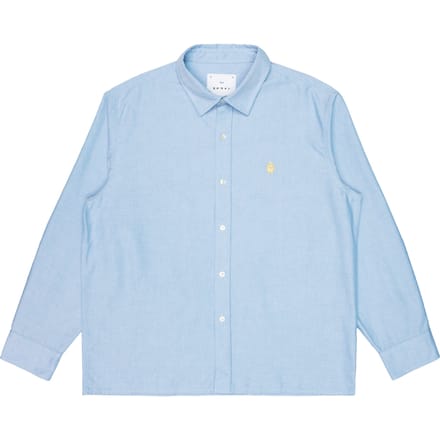 Overhemd Lange Mouw Edwin I036549 BIG OX-SHIRT LS-01.67 BLUE